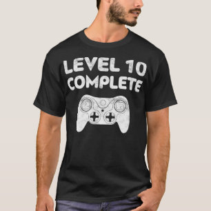 Level 10 Complete  10th Wedding Anniversary Gift P T-Shirt