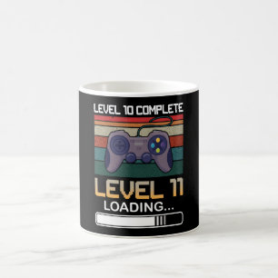 Level 10 Complete Level 11 Birthday Video Game Coffee Mug