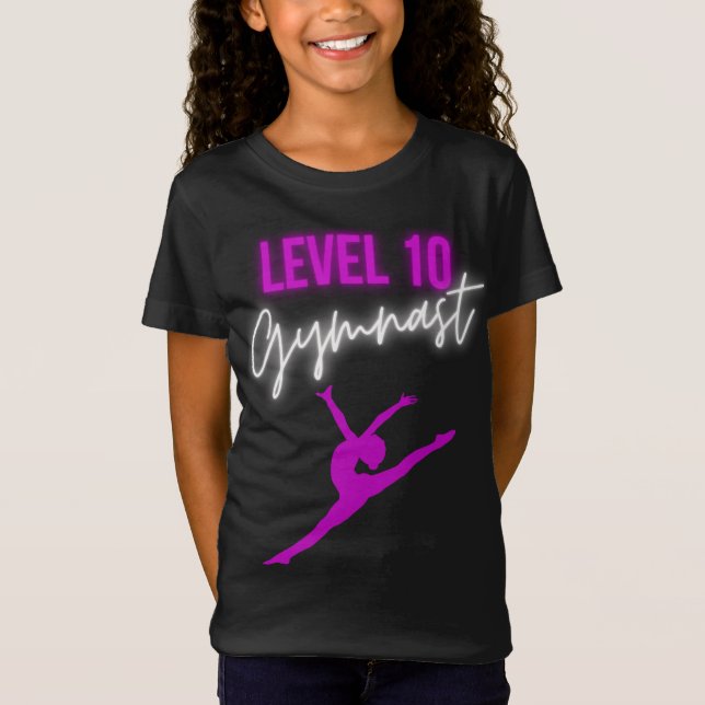 Level 10 Gymnast T-Shirt (Front)