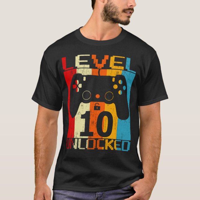 Level 10 unlocked  T-Shirt (Front)