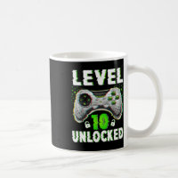 Level 10 Unlocked Video Game 10 Years Old Boy 10th