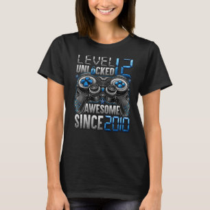 Level 12 Unlocked Awesome Since 2010 12th Birthday T-Shirt