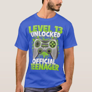 Level 13 Unlocked 13th Video Birthday Gift (105 T-Shirt
