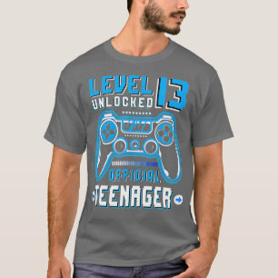 Level 13 Unlocked  13th Video  Birthday Gift  (113 T-Shirt