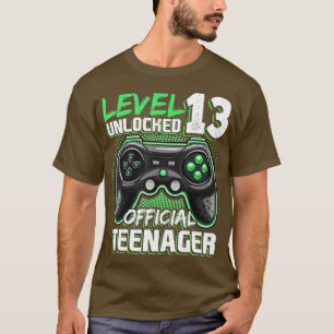 Level 13 Unlocked 13th Video Birthday Gift (114 T-Shirt