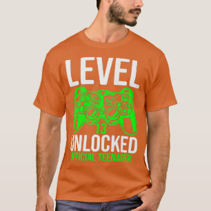 Level 13 Unlocked  13th Video  Birthday Gift  (61) T-Shirt