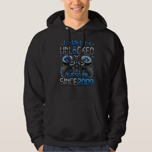 Level 13 Unlocked Awesome Since 2009 13th Birthday Hoodie