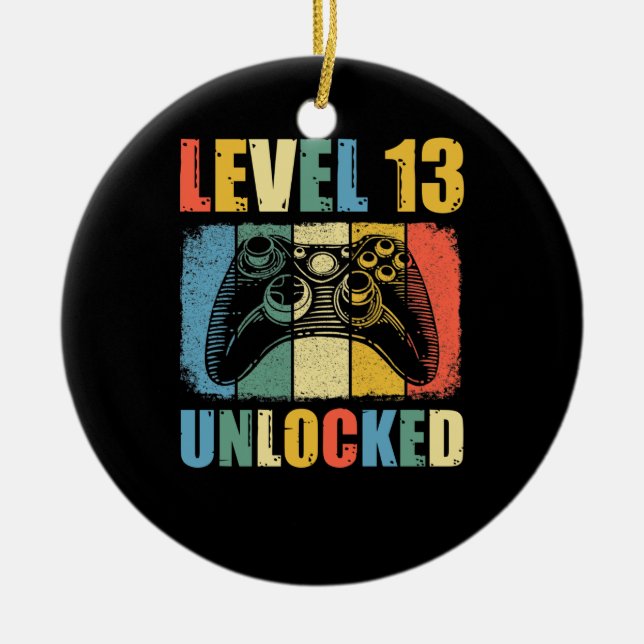 Level 13 unlocked ceramic tree decoration (Front)