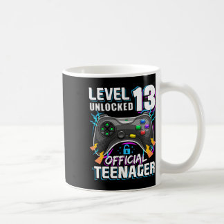 Level 13 Unlocked Official Teenager Video Game 13t Coffee Mug