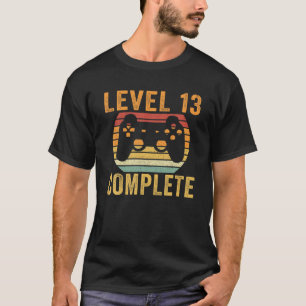 Level 13Th Complete 13 Year Wedding Anniversary Vi T-Shirt
