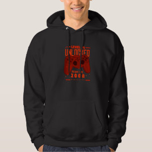 Level 14 Unlocked Awesome Since 2008 Gamer 14 Birt Hoodie