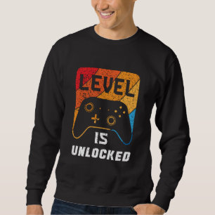 Level 15 unlocked Retro & Vintage Sweatshirt