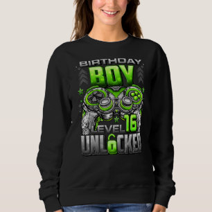 Level 16 Unlocked Awesome Since 2006 16th Birthday Sweatshirt
