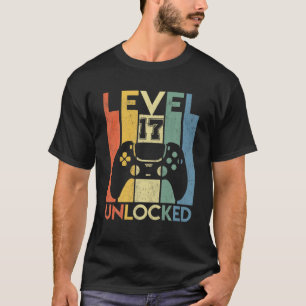 Level 17 Unlocked Birthday 17 Year Old Its My 17Th T-Shirt