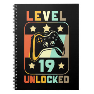 Level 19 Unlocked Notebook