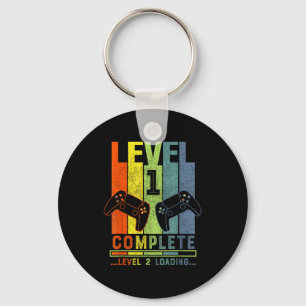 Level 1 Complete Gamer Gift 1 Years Wedding Annive Key Ring