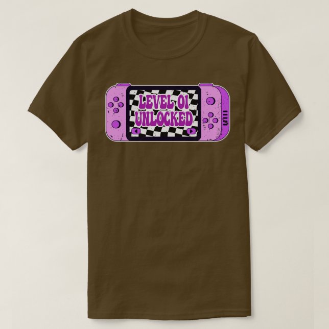 Level 1 Unlocked T-Shirt (Design Front)