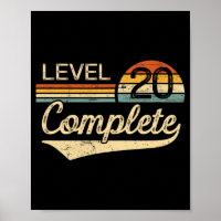 Level 20 Complete Vintage 20th Wedding Anniversary