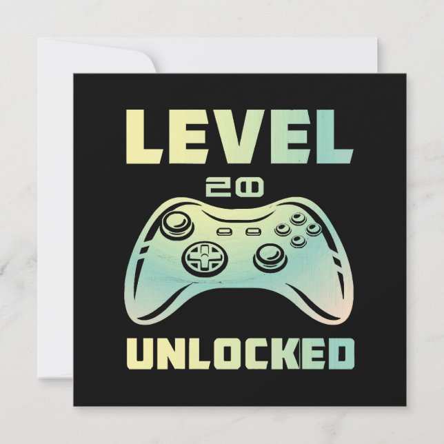 level 20 unlocked (Front)