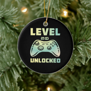 level 20 unlocked ceramic tree decoration