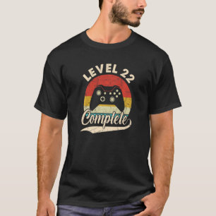 Level 22 Complete  22nd Wedding Anniversary For He T-Shirt