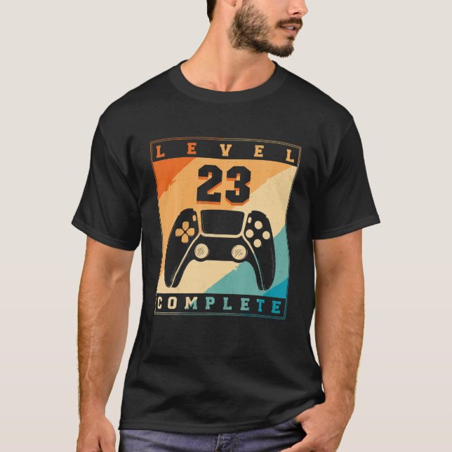 Level 23 Unlocked T-Shirt (Front)
