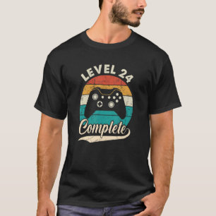 Level 24 Complete 24th Wedding Anniversary For H T-Shirt