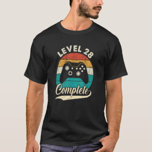 Level 28 Complete 28th Wedding Aniversary For Hi T-Shirt