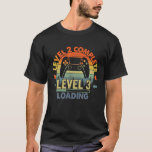 Level 2 Complete 2 Anniversary Gift 2Nd Wedding An T-Shirt<br><div class="desc">Level 2 Complete 2 Anniversary Gift 2nd Wedding Anniversary</div>