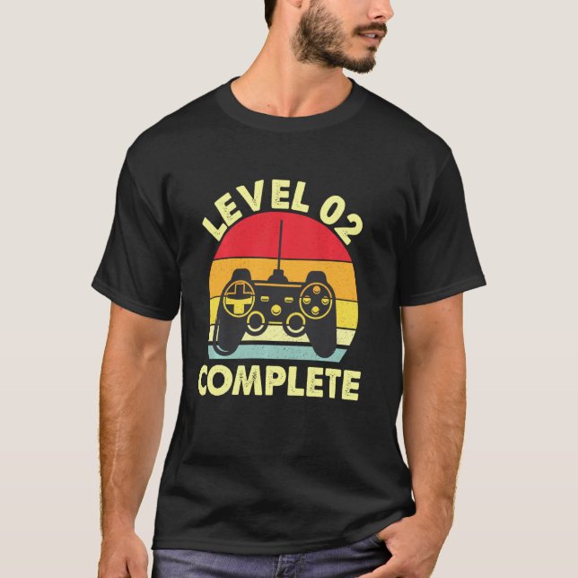 Level 2 Complete Vintage Shirt Celebrate 2nd Weddi (Front)