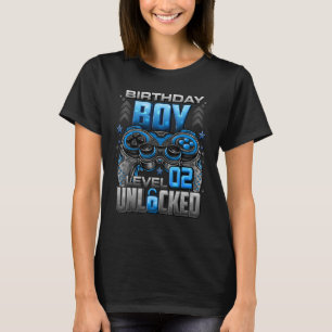 Level 2 Unlocked Awesome Since 2020 2nd Birthday G T-Shirt