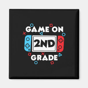 Level 2 Unlocked Ck To School Gamer Design For 2nd Magnet