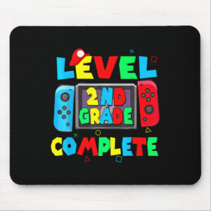 Level 2nd Grade Complete Last Day Of School Video Mouse Pad