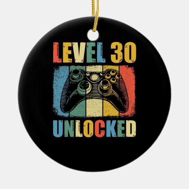 Level 30 unlocked ceramic tree decoration (Front)