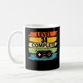 Level 34 Complete Vintage Coffee Mug