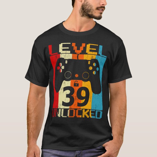 Level 39 unlocked  T-Shirt (Front)