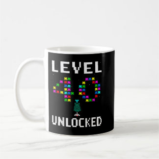 Level 40 Unlocked Video Gamer 40th Birthday Gifts Coffee Mug