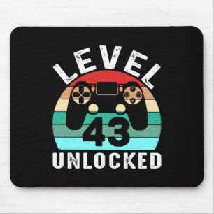 Level 43 Unlocked Mouse Pad