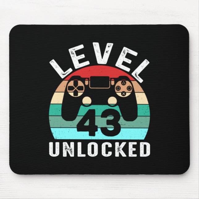 Level 43 Unlocked Mouse Pad (Front)