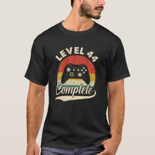Level 44 Complete - 44Th Wedding Aniversary For He T-Shirt