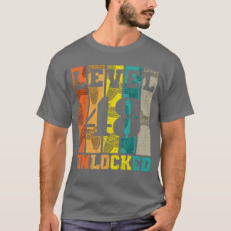 Level 48 Unlocked 48th Birthday Gaming Gamer Boys T-Shirt