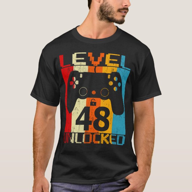 Level 48 unlocked  T-Shirt (Front)