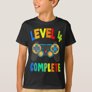 Level 4 Complete Vintage T-Shirt Celebrate 4TH Wed