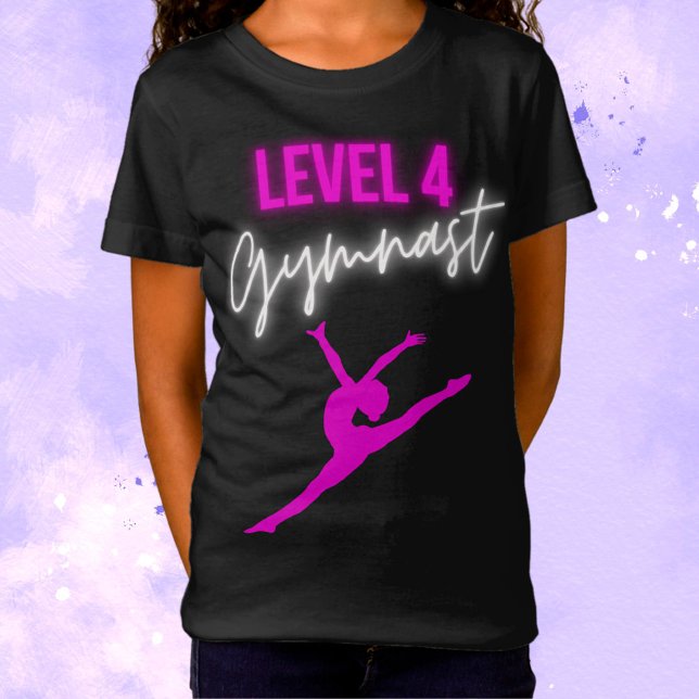 Level 4 Gymnast T-Shirt (Creator Uploaded)