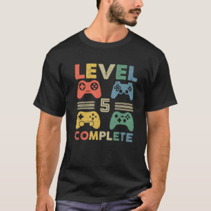 Level 5 Complete Vintage 5Th Wedding Anniversary V T-Shirt