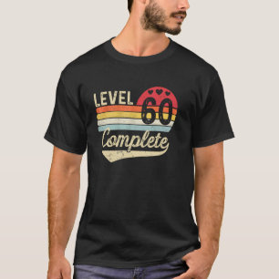 Level 60 Complete 60th Wedding Anniversary 60 Year T-Shirt