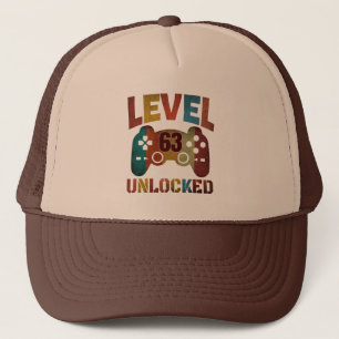 LEVEL 63 UNLOCKED TRUCKER HAT
