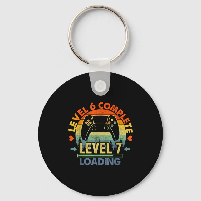 Level 6 Complete 6 Anniversary Gift 6th Wedding An Key Ring (Front)