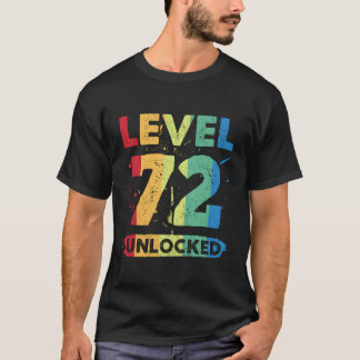 Level 72 Unlocked 72Nd T-Shirt