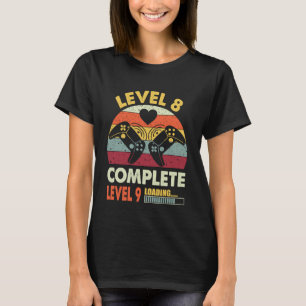 Level 8 Complete Level 9 Loading 8th Wedding Anniv T-Shirt